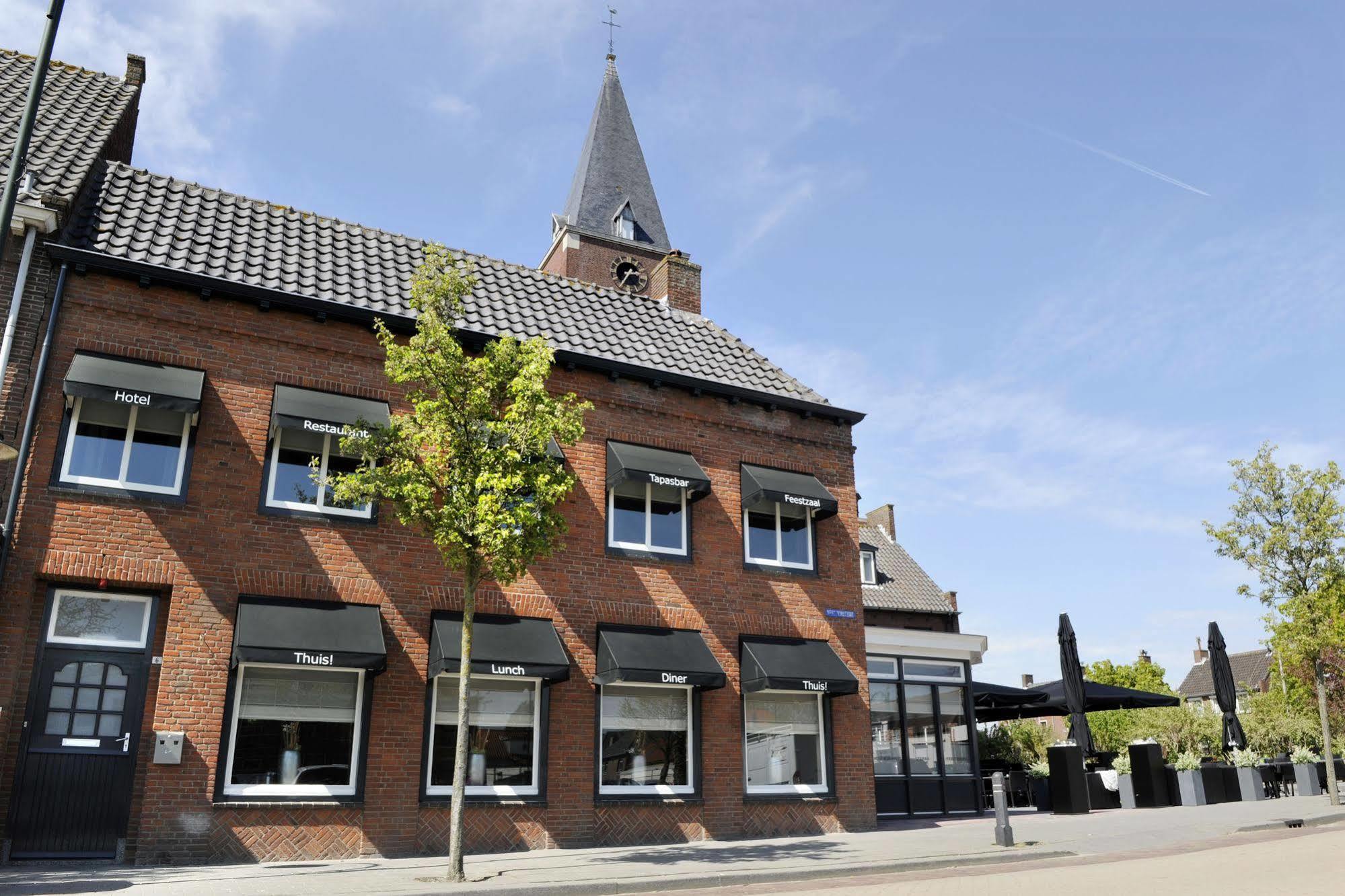 Hotel-Restaurant Thuis! Dinteloord Exterior foto